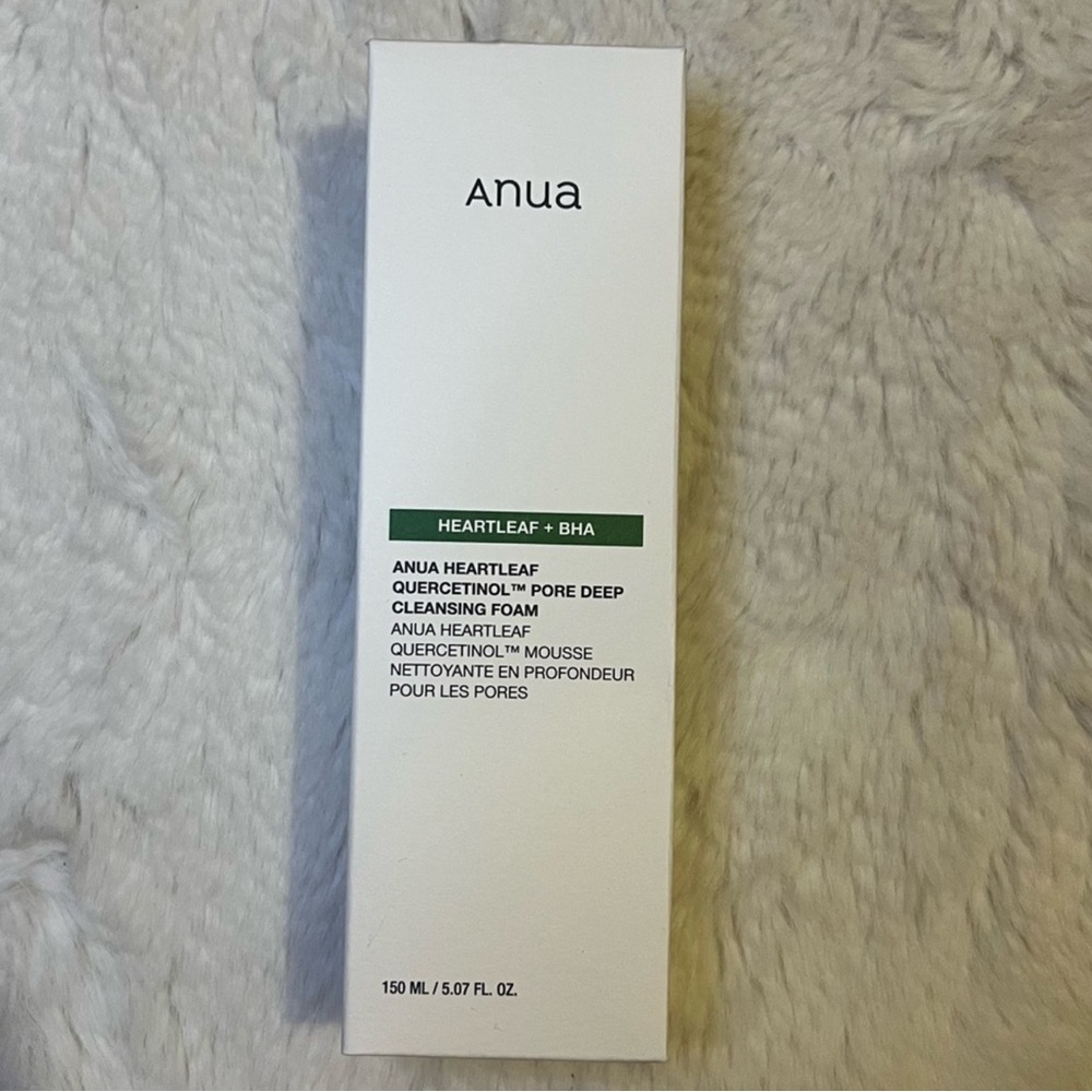 Anua Heartleaf Quercetinol Pore Deep Cleansing Foam 160 mL